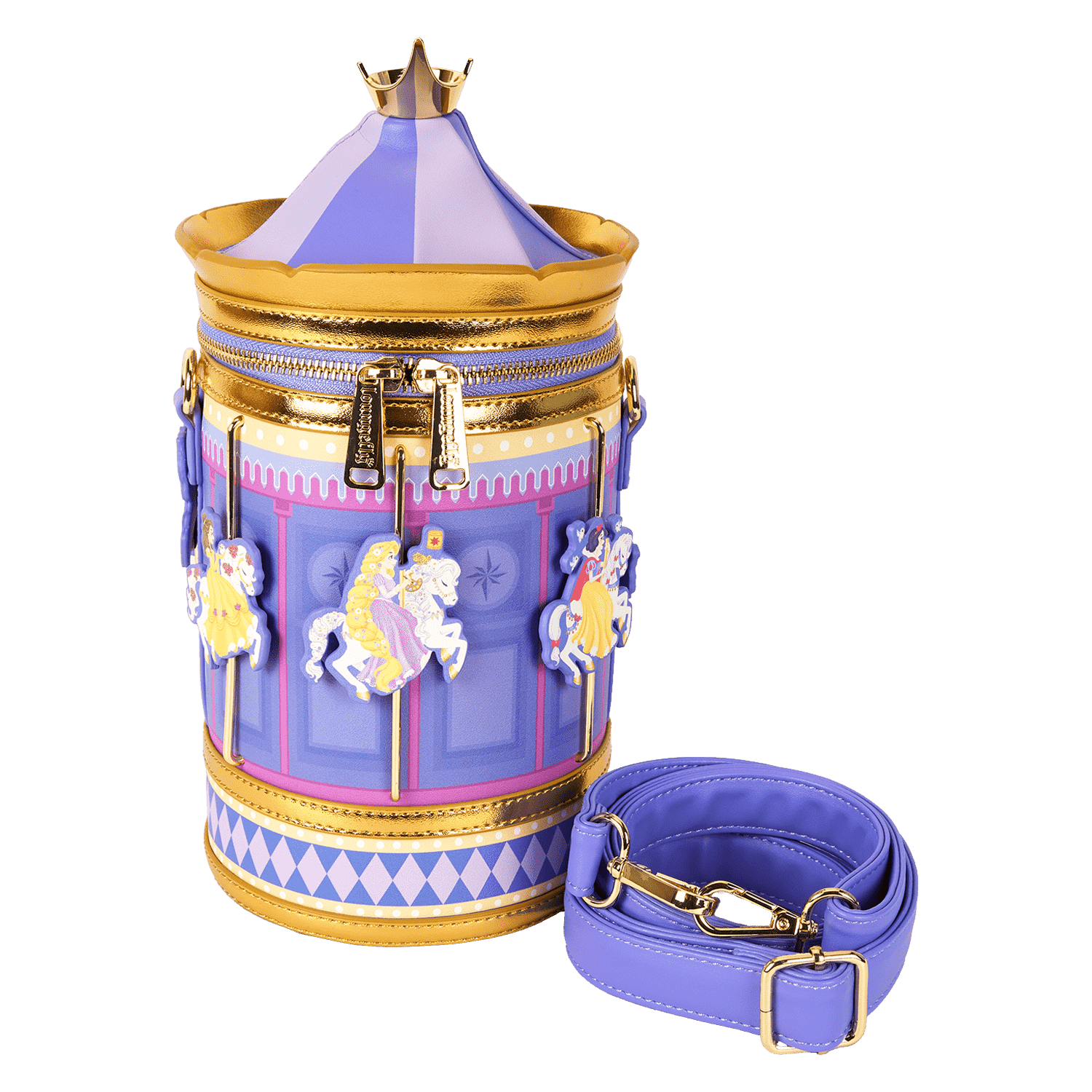 Disney Princess Exclusive Carousel Figural Crossbody Bag