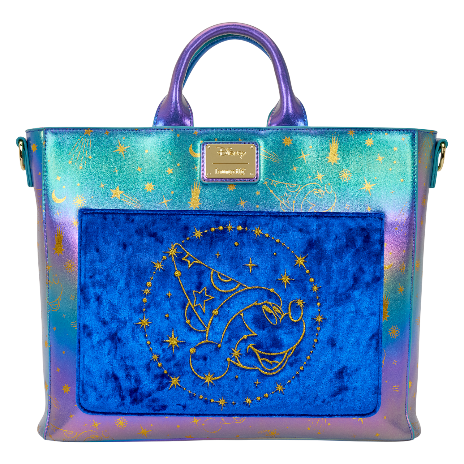 Fantasia Convertible Backpack & Tote Crossbody Bag