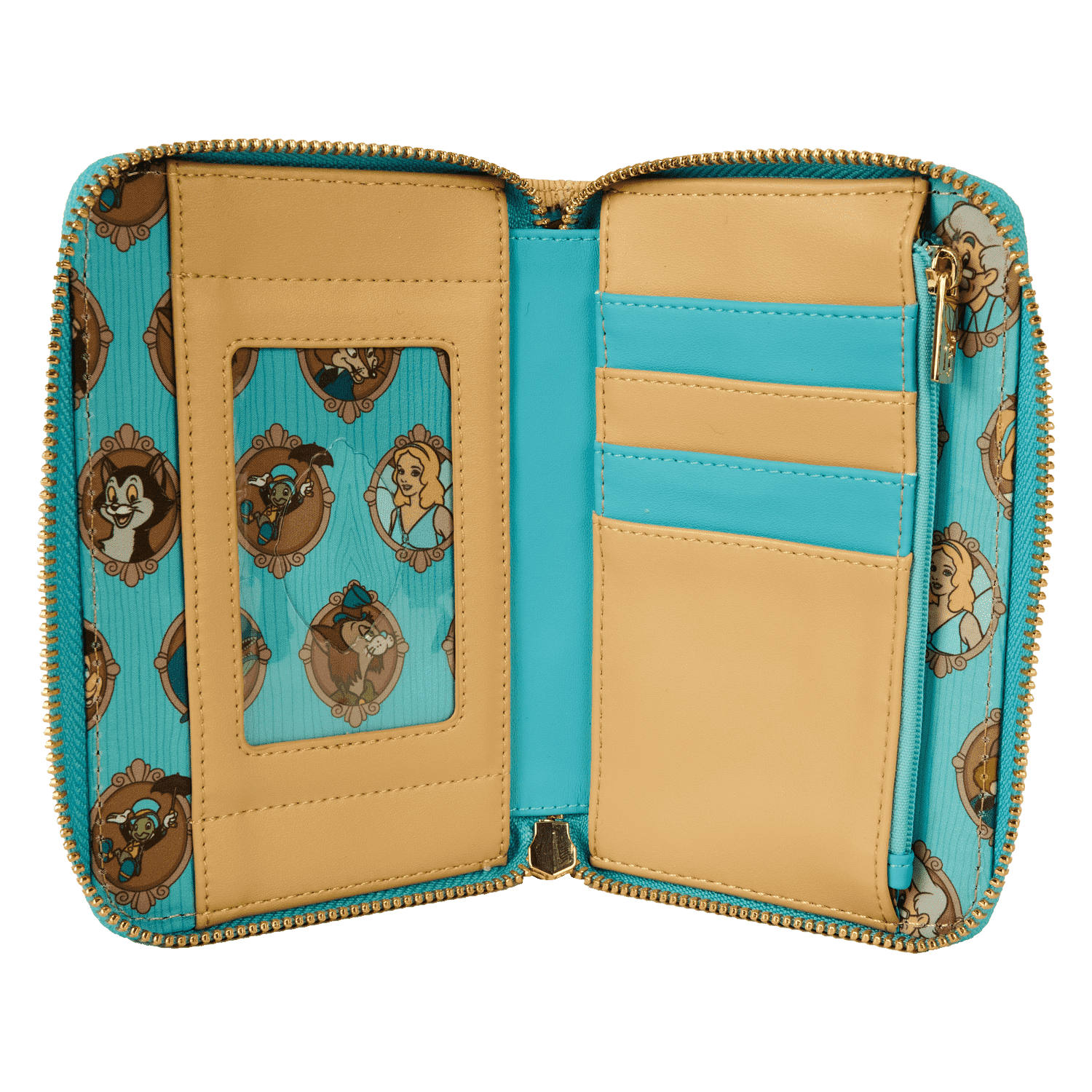 Pinocchio Cameo Zip Around Wallet - Image 6
