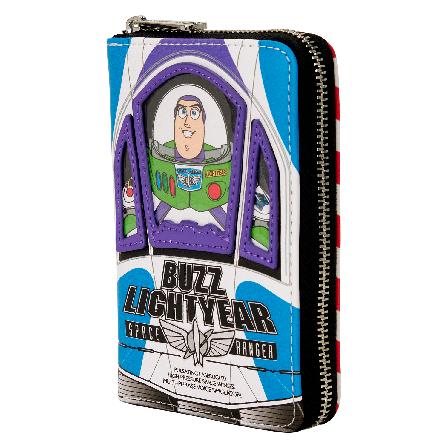 Toy Story 30th Anniversary Buzz Lightyear Glow Zip Around Wallet - Image 4