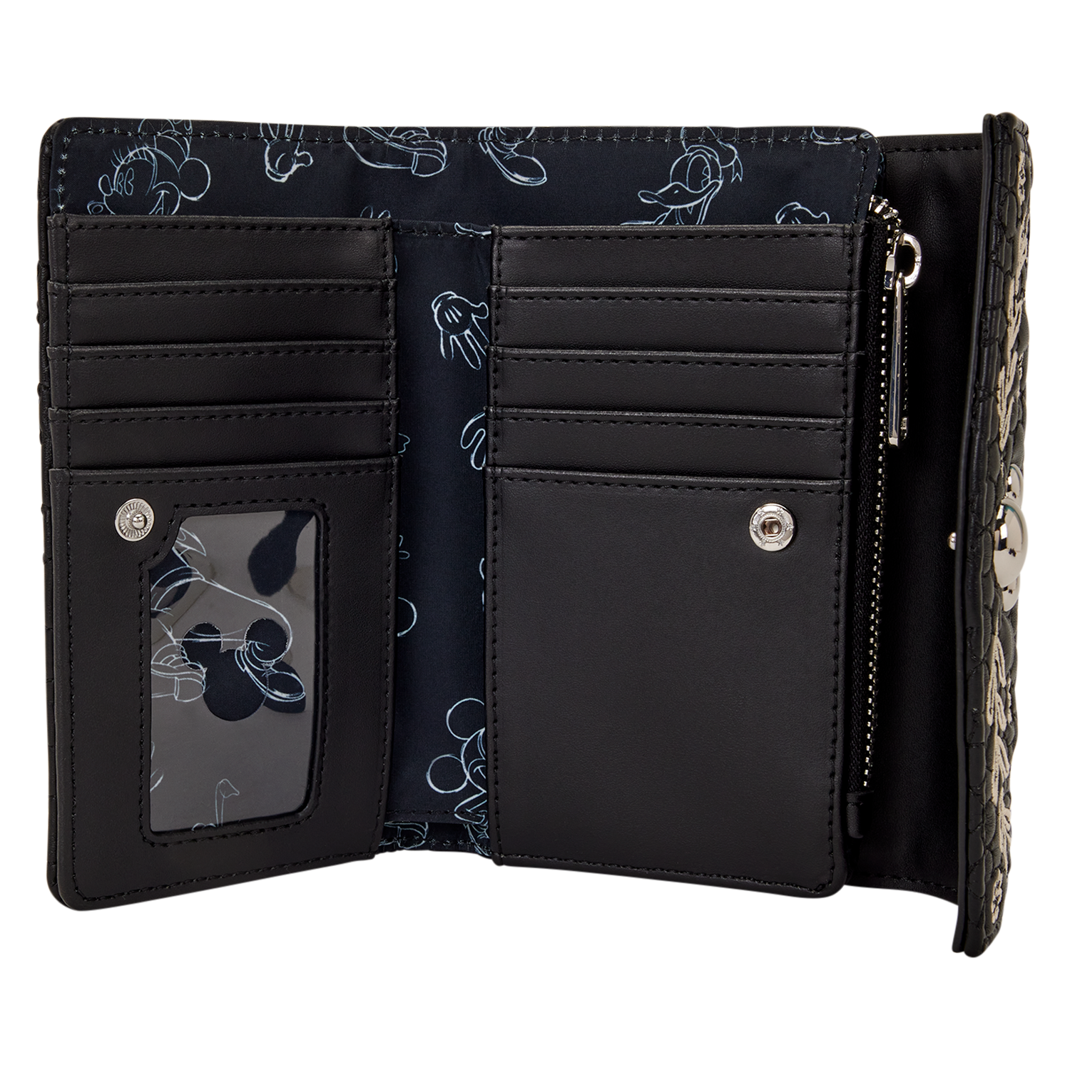 Mickey Mouse Artist Sketch Flap Wallet - Image 5