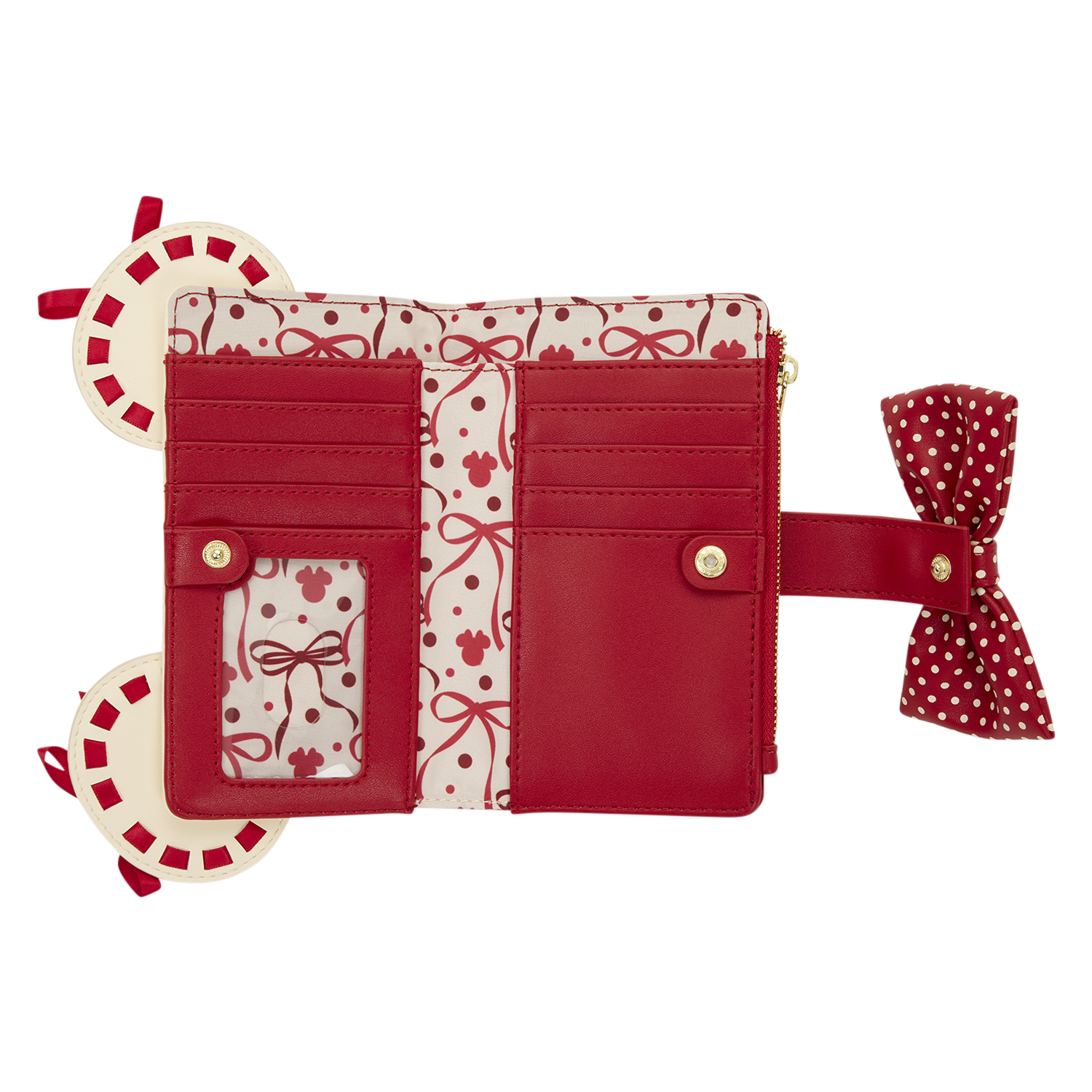 Minnie Mouse Rock the Dots Coquette Flap Wallet - Image 5
