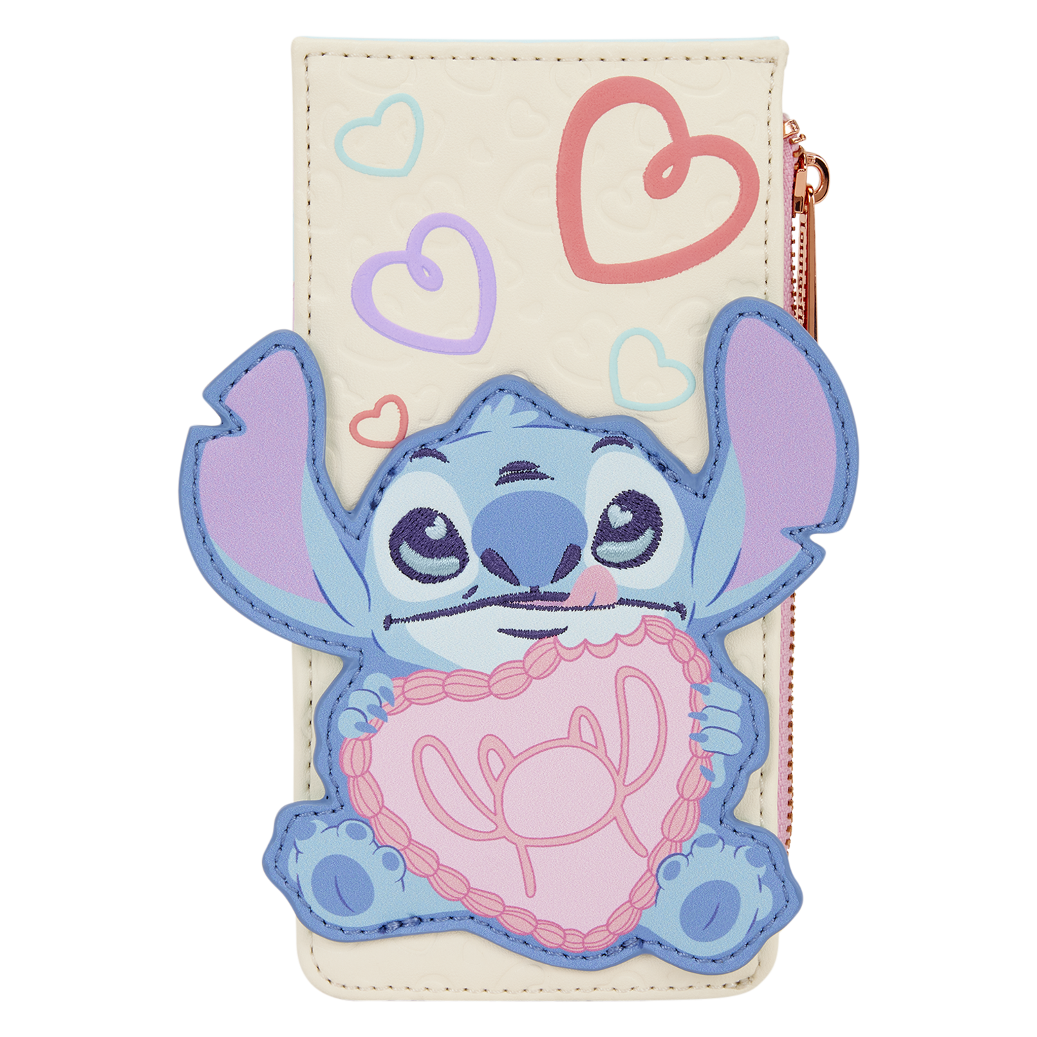 Stitch & Angel Be Mine Large Card Holder