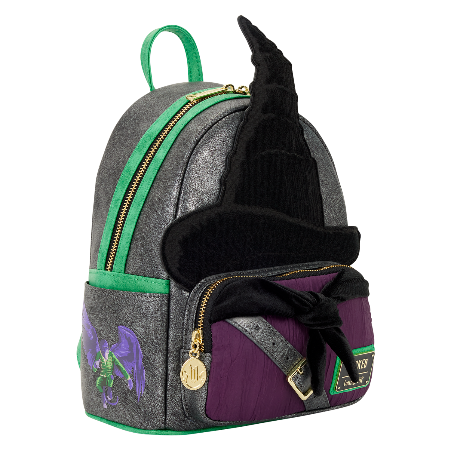 Wicked: For Good Exclusive Elphaba Cosplay Mini Backpack - Image 6